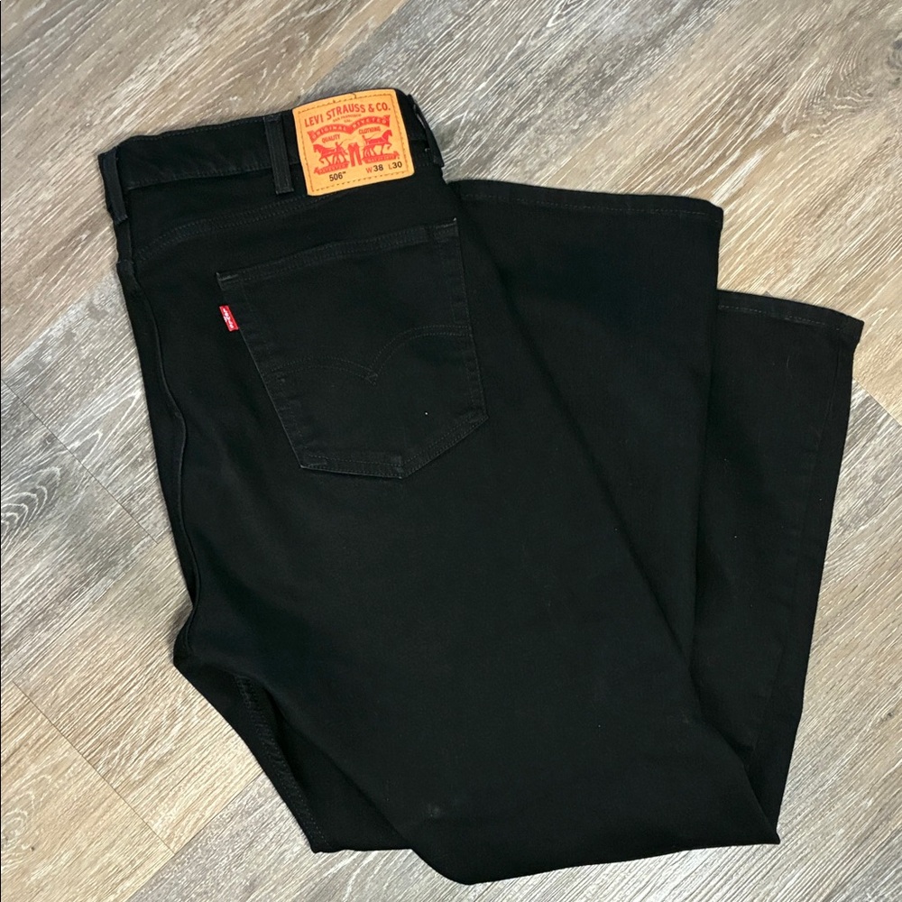 Levi's Men's Relaxed Jeans in Classic Black